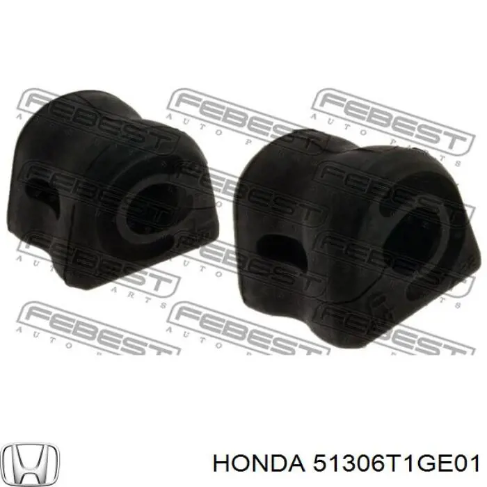 Soporte de estabilizador delantero derecho para Honda Civic (FD1)