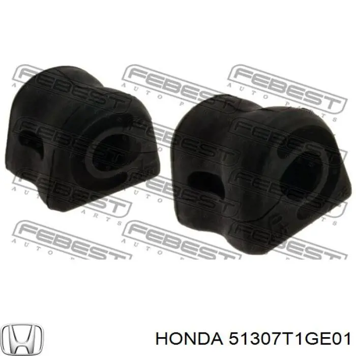 51307T1GE01 Honda soporte de estabilizador delantero izquierdo