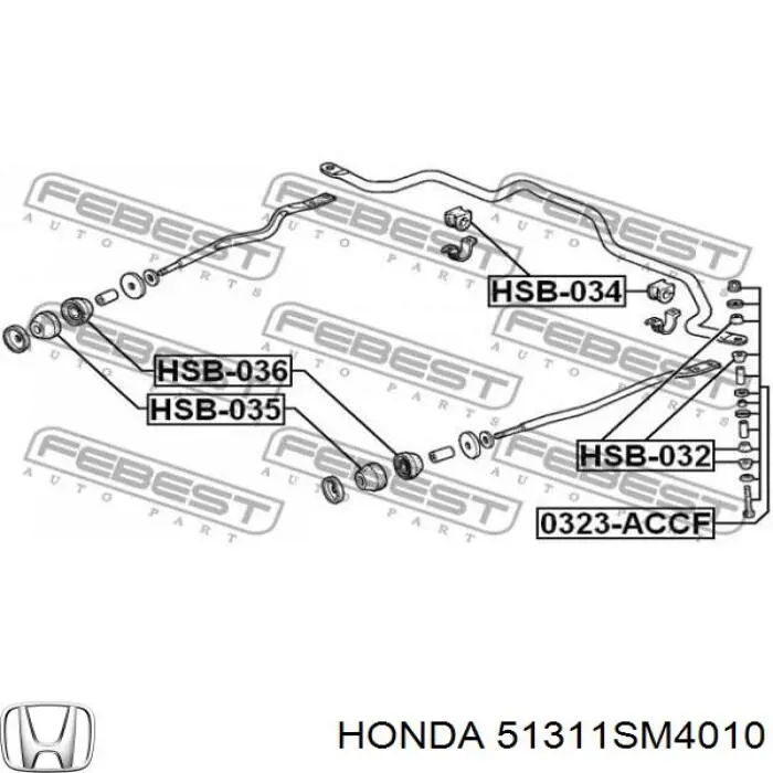 51311SM4010 Honda