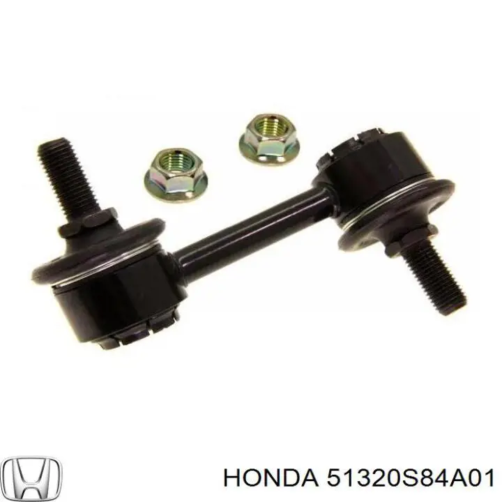Bieleta estabilizadora delantera derecha 51320S84A01 Honda