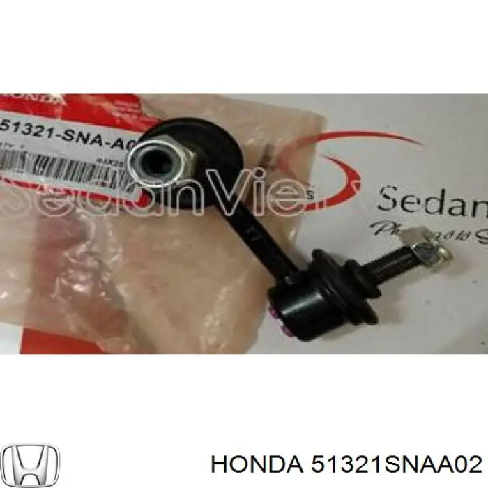 Bieleta estabilizadora delantera izquierda 51321SNAA02 Honda