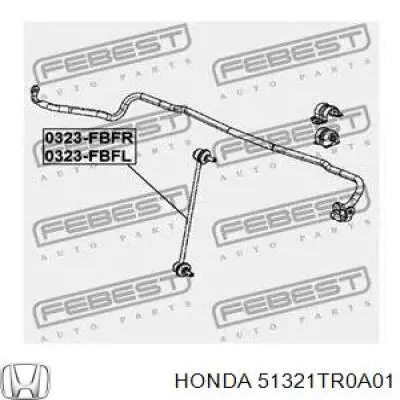 Bieleta estabilizadora delantera izquierda Honda 51321TR0A01 precio, desde 15,32 EUR