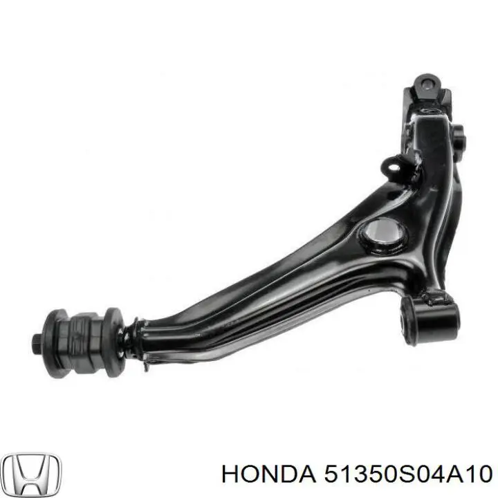 51350S04A10 Honda barra oscilante, suspensión de ruedas delantera, inferior derecha