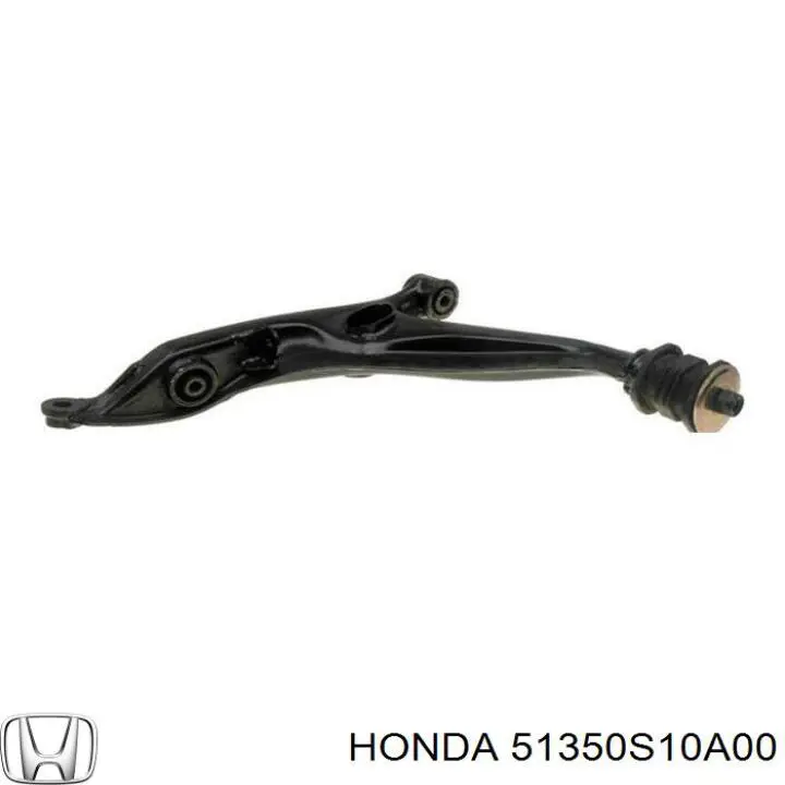 Brazo inferior derecho de la suspensión delantera Honda 51350S10A00 precio, desde 83,40 EUR