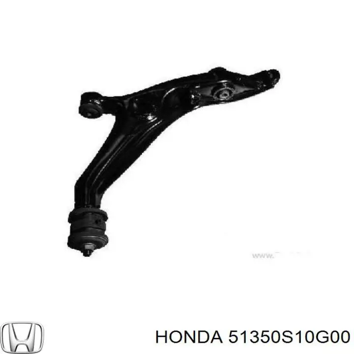 Brazo inferior derecho de la suspensión delantera Honda 51350S10G00 precio, desde 83,40 EUR