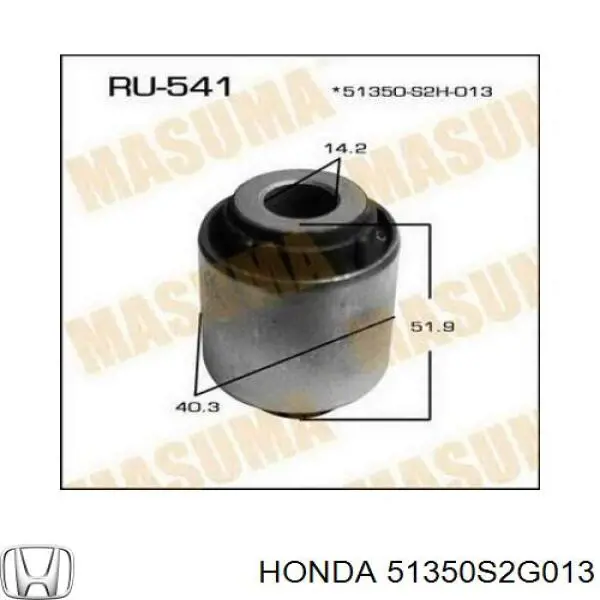 51350S2G013 Honda rótula de suspensión inferior