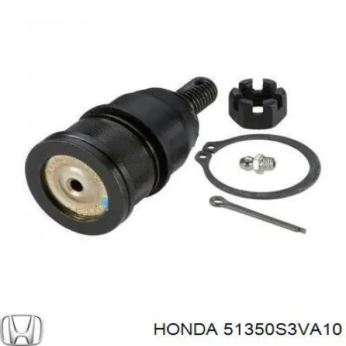 51350-S3V-A10 Honda barra oscilante, suspensión de ruedas delantera, inferior derecha