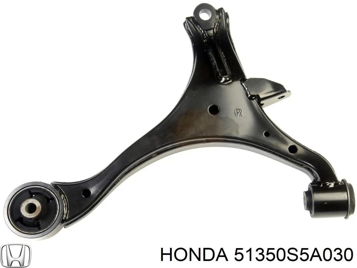 51350-S5A-030 Honda barra oscilante, suspensión de ruedas delantera, inferior derecha