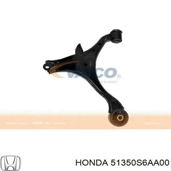 51350S5A020 Honda barra oscilante, suspensión de ruedas delantera, inferior derecha