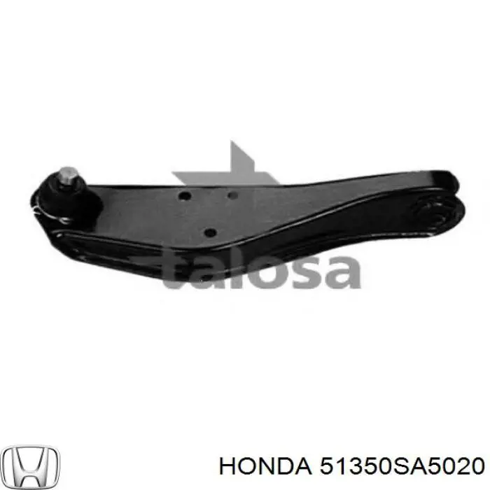 51350SA5020 Honda barra oscilante, suspensión de ruedas delantera, inferior derecha