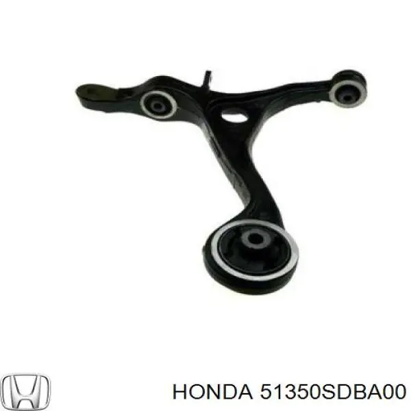51350SDBA00 Honda barra oscilante, suspensión de ruedas delantera, inferior derecha