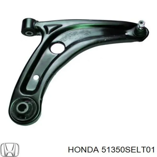 51350SELT01 Honda barra oscilante, suspensión de ruedas delantera, inferior derecha