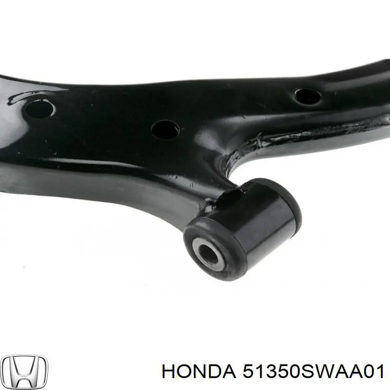 Brazo inferior derecho de la suspensión delantera Honda 51350SWAA01