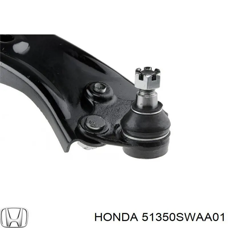 Brazo inferior derecho de la suspensión delantera Honda 51350SWAA01 precio, desde 97,59 EUR