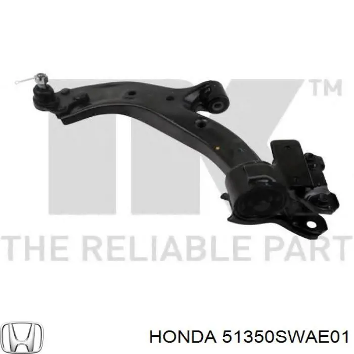 Comprar 51350SWAE01 Honda Brazo inferior derecho de la suspensión delantera