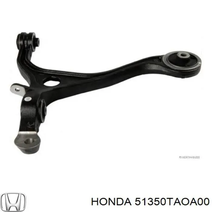 51350TAOA00 Honda barra oscilante, suspensión de ruedas delantera, inferior derecha