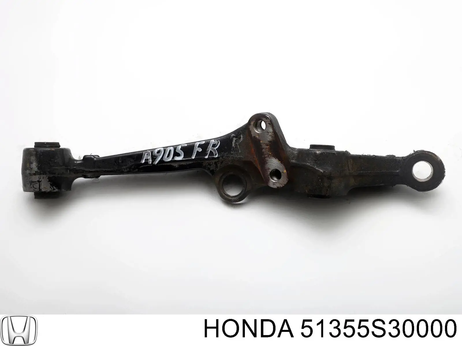 Barra oscilante, suspensión de ruedas delantera, inferior derecha para Honda Prelude (BB)
