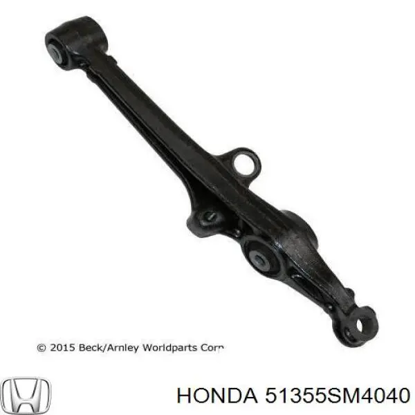 51355SM4040 Honda barra oscilante, suspensión de ruedas delantera, inferior derecha