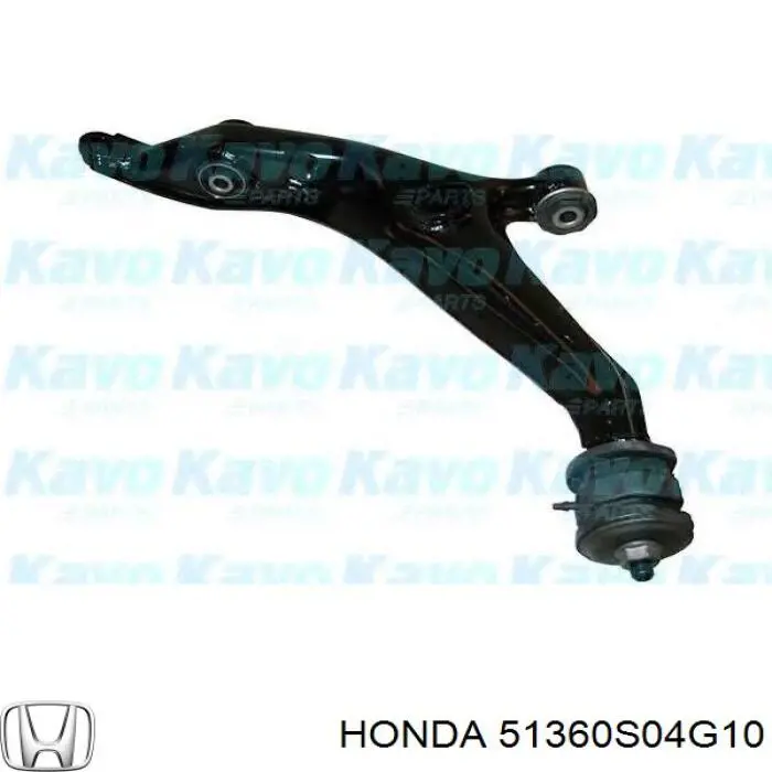 51360S04G10 Honda barra oscilante, suspensión de ruedas delantera, inferior izquierda