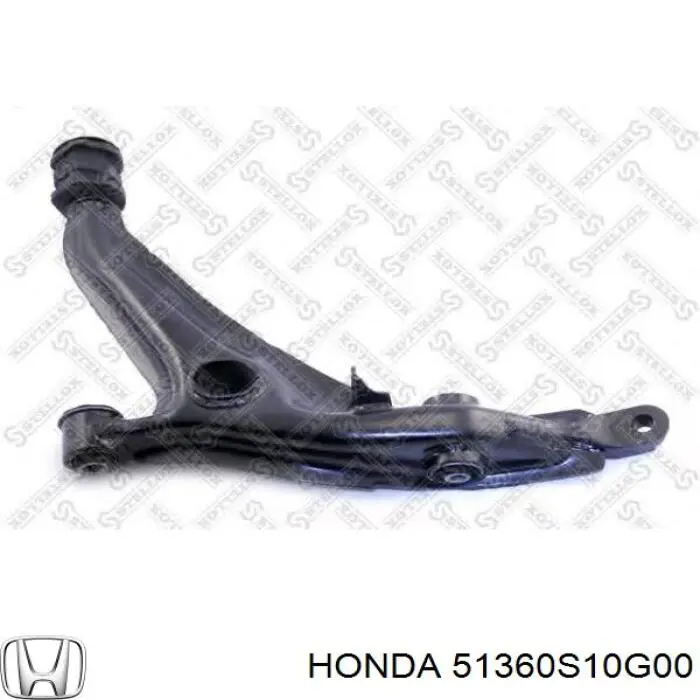 51360S10G00 Honda barra oscilante, suspensión de ruedas delantera, inferior izquierda