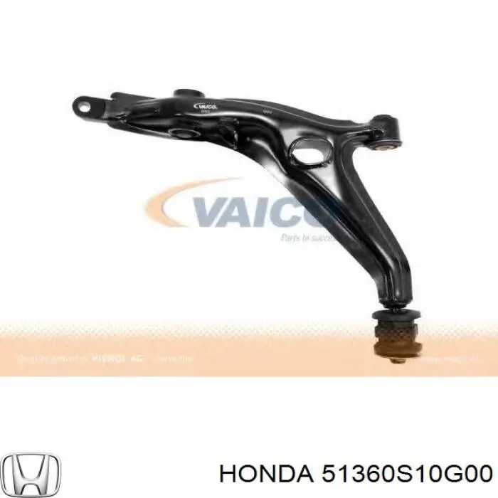 Brazo inferior izquierdo de la suspensión delantera Honda 51360S10G00 precio, desde 83,40 EUR