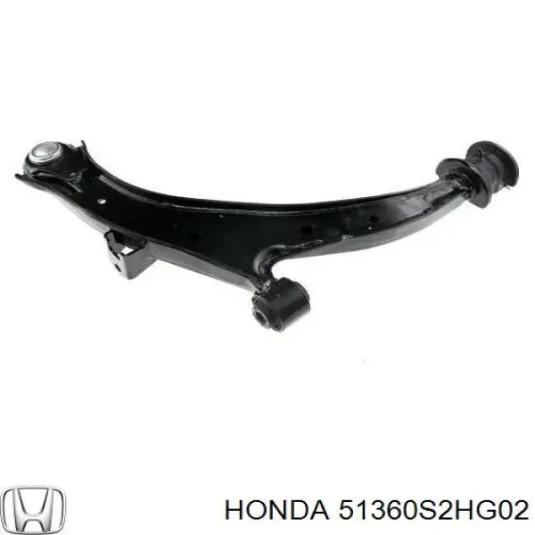 Comprar 51360S2HG02 Honda Brazo inferior izquierdo de la suspensión delantera