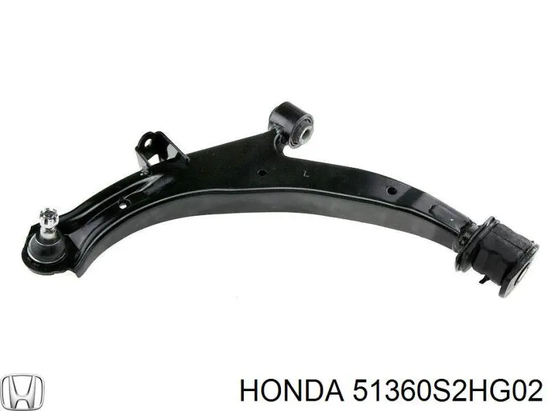 51360S2HG02 Honda barra oscilante, suspensión de ruedas delantera, inferior izquierda