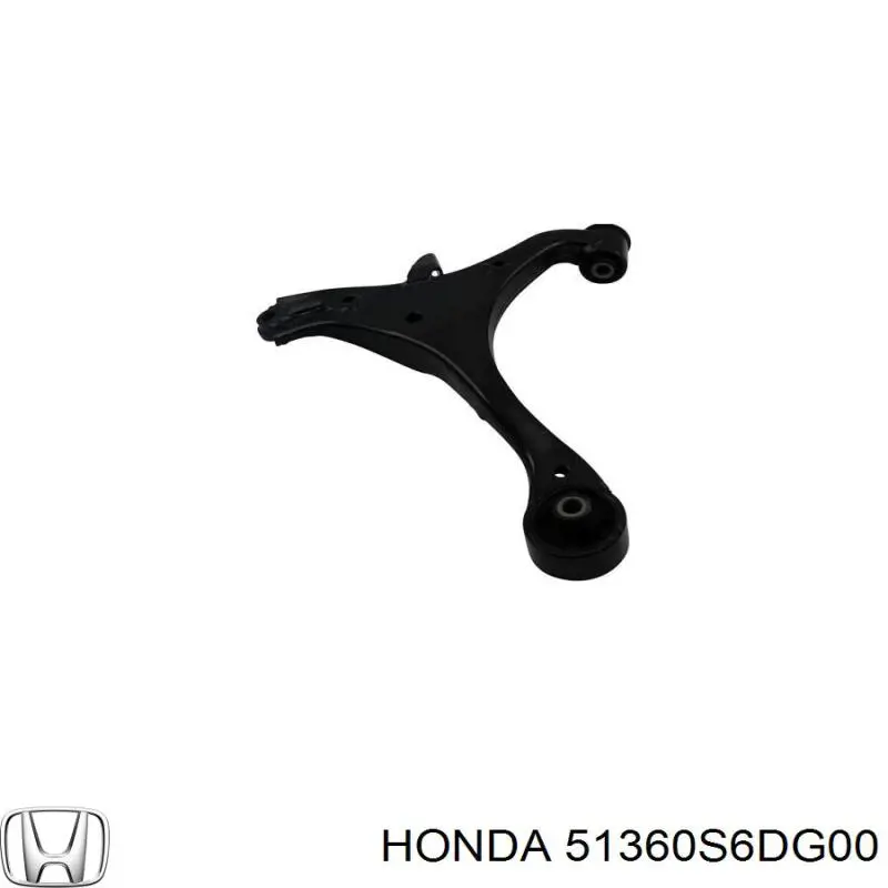 Brazo inferior izquierdo de la suspensión delantera Honda 51360S6DG00 precio, desde 56,76 EUR