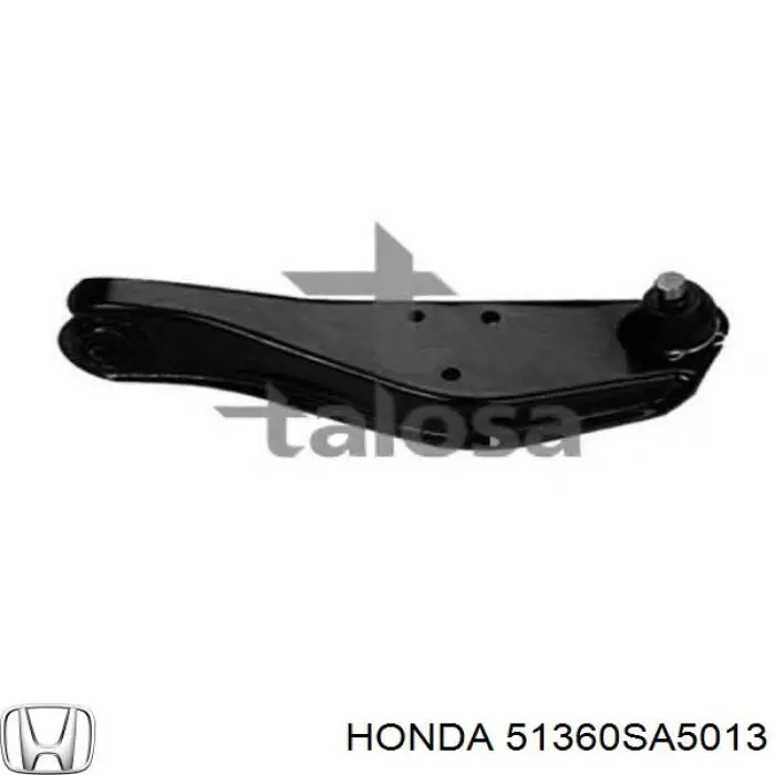 51360SA5013 Honda barra oscilante, suspensión de ruedas delantera, inferior izquierda