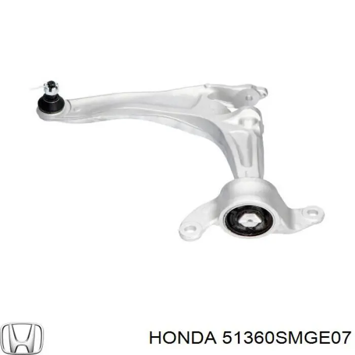 51360SMGE07 Honda barra oscilante, suspensión de ruedas delantera, inferior izquierda