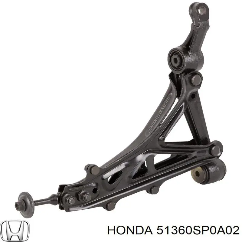 Barra oscilante, suspensión de ruedas delantera, inferior izquierda para Honda Legend (KA7)