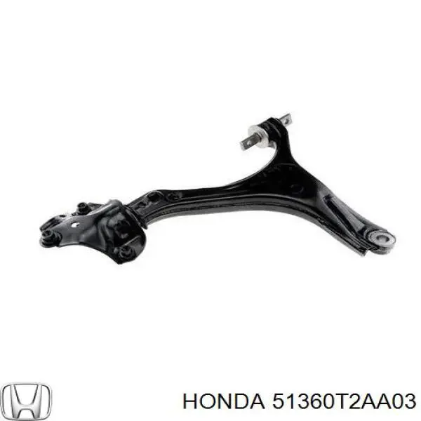 Comprar 51360T2AA03 Honda Brazo inferior izquierdo de la suspensión delantera