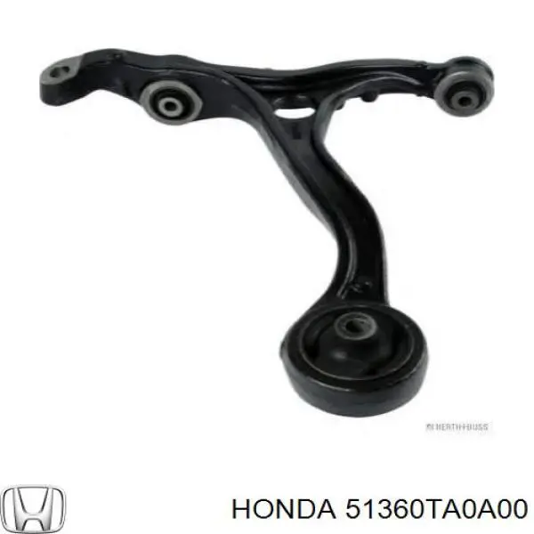 Comprar 51360TA0A00 Honda Brazo inferior izquierdo de la suspensión delantera