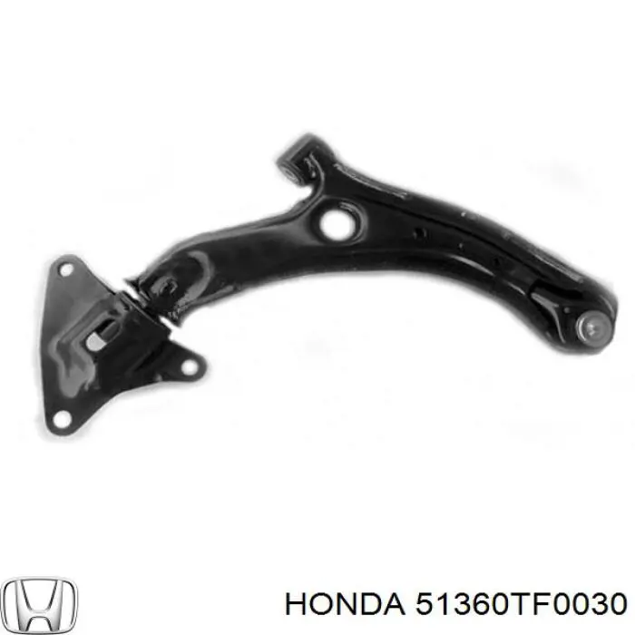 51360TF0030 Honda barra oscilante, suspensión de ruedas delantera, inferior izquierda