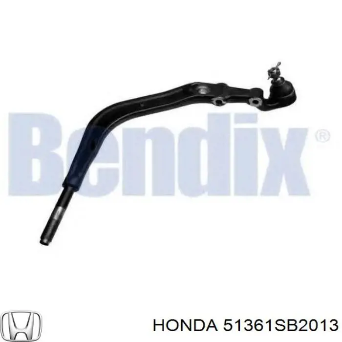 51361SB2013 Honda barra oscilante, suspensión de ruedas delantera, inferior izquierda