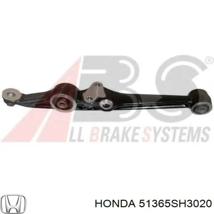 51365SH3020 Honda barra oscilante, suspensión de ruedas delantera, inferior izquierda