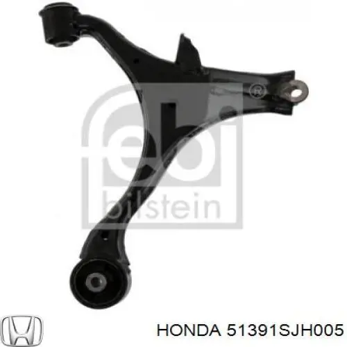 Silentblock del brazo superior de suspensión trasera 51391SJH005 Honda