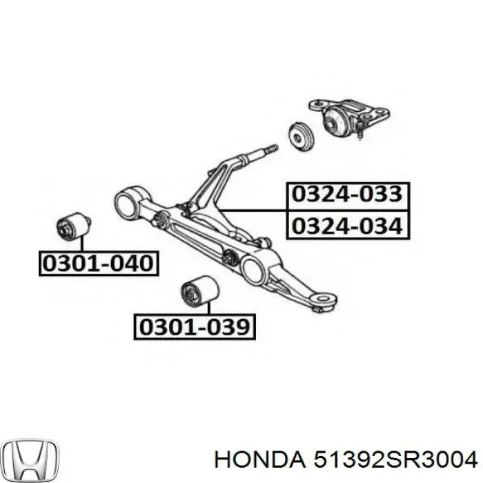 51392SR3004 Honda