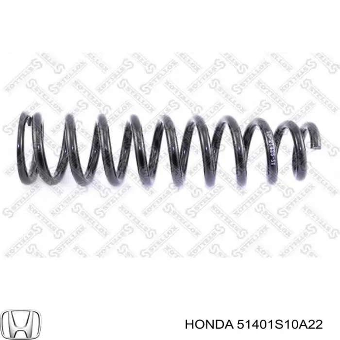 Muelle delantero 51401S10A22 Honda