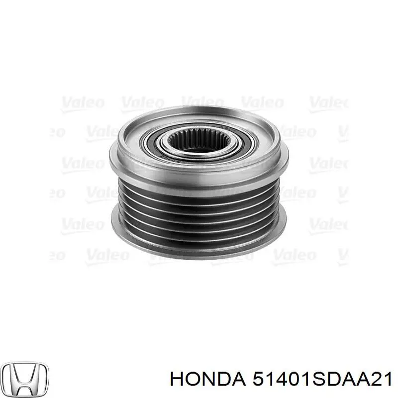 51401SDAA21 Honda muelle de suspensión eje delantero
