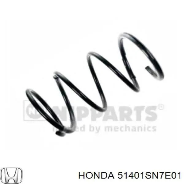 Muelle delantero 51401SN7E01 Honda