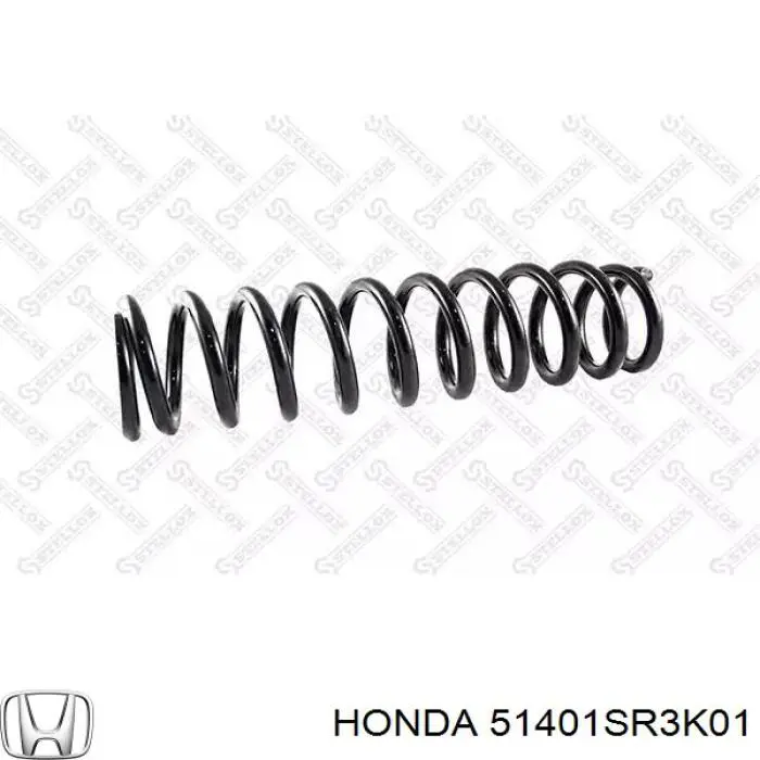 51401SR3K01 Honda muelle de suspensión eje delantero