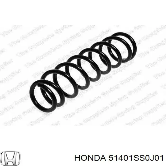 Muelle de suspensión eje delantero para Honda Prelude (BB)