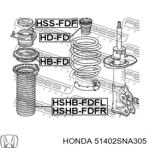 51402SNA305 Honda fuelle, amortiguador delantero