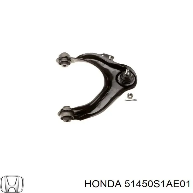 51450S1AE01 Honda Brazo superior derecho de la suspensión delantera