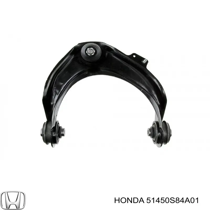 Brazo superior derecho de la suspensión delantera 51450S84A01 Honda