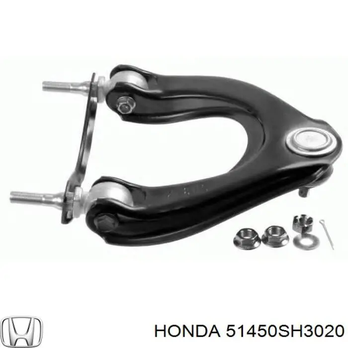 51450SH3020 Honda barra oscilante, suspensión de ruedas delantera, superior derecha