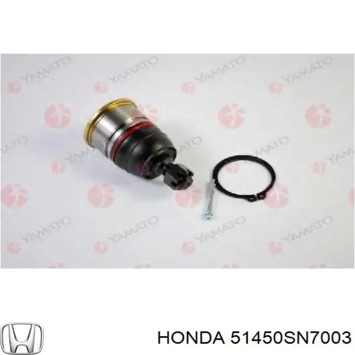 Brazo superior derecho de la suspensión delantera 51450SN7003 Honda
