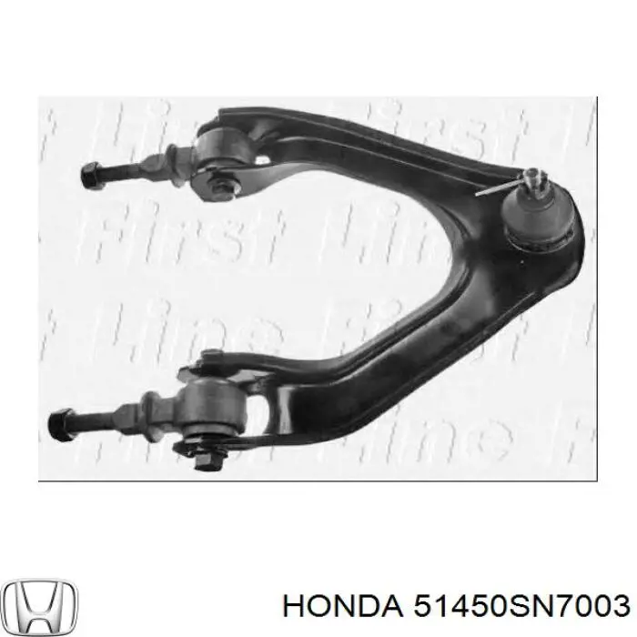 51450SN7003 Honda Brazo superior derecho de la suspensión delantera