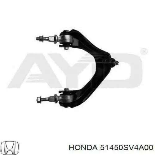 51450SV4A00 Honda barra oscilante, suspensión de ruedas delantera, superior derecha